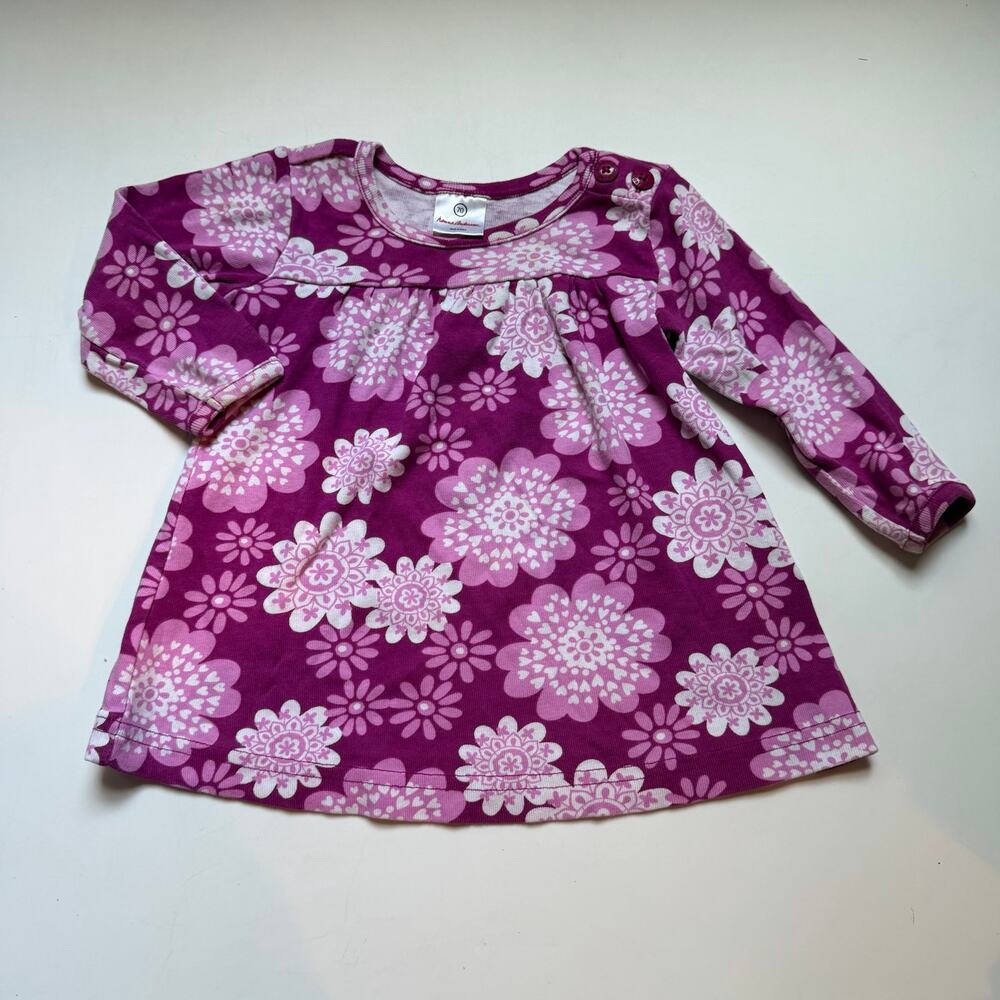 Hanna Andersson Pink Floral Play Dress